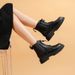 Martin Children's Autumn/Winter New Student Casual Leather Surface Waterproof, Warm, Versatile Short Boots Trendy_vogvips.com