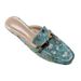 Women’s Shoes New Style Half Slippers For Women New Embroidered Flowers Retro Women's Shoes Fashion Flat Sandals Lazy Mules_vogvips.com