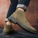 European Warm Series Martin High-top Leather New Versatile Breathable Men's Shoes British Style Spring Mid-top Work Boots_vogvips.com