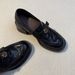 Tread Super Soft Lambskin Women S Loafers Camellia Gold Buckle British Style Slip On Thick Sole High Heel Shoes_vogvips.com