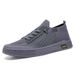 Solid Color Casual Breathable Non-Smelly Slip-On Dad Men's Dress Single Shoes_vogvips.com