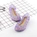 Cross-Border Summer Frozen Snowy Adventure Elsa Girls Princess Cinderella Crystal Shoes Children's High Sandals_vogvips.com