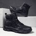 European Warm Series Men's Martin Winter British Style High-top Shoes Desert Trend Combat Training Military Leather Autumn Work Boots_vogvips.com