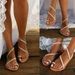 Women's flat rhinestone large size beach shoes, foreign trade women's sandals manufacturer_vogvips.com