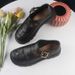 Heli Shark Summer New Solid Color Outerwear Casual Hollow Women's Shoes Fashion Daily Baotou Thick Bottom Sandals_vogvips.com