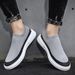 Men's Shoes Casual Trendy Shoes Low-top Canvas Shoes 2025 Summer Breathable Lazy Shoes One Pedal Casual Sports Shoes Men_vogvips.com