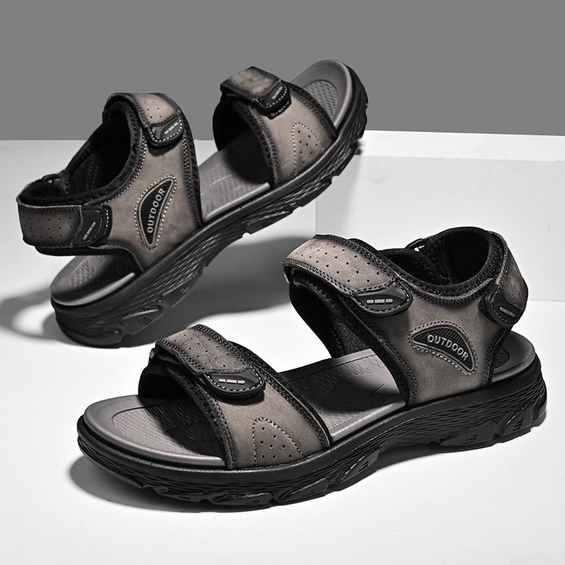 2024 Cross-border New Men's Summer Sandals Men's Beach Shoes Travel Shoes Men's Casual Student Slippers_vogvips.com