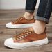 Luxury Brand Men Casual Flat Designer Shoes Fashion Outdoor Antiskid Walking Sneakers Classic Genuine Leather Board Shoe_vogvips.com