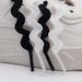 Solid Color S-shaped Wavy Ribbon Light Luxury Fashion With The Trend Of Retro Small White Shoe Rope_vogvips.com
