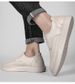 Inner Height-increasing Men's Shoes Casual Single Shoes Men's Board Shoes Genuine Leather Men's Low-top Men's Lace-up Leather Shoes_vogvips.com
