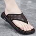 Exploding Sandals For Men Wearing Beach Shoes For Men Sandals For Men Outdoor Two-person Flip-flops For Men Trend Summer_vogvips.com