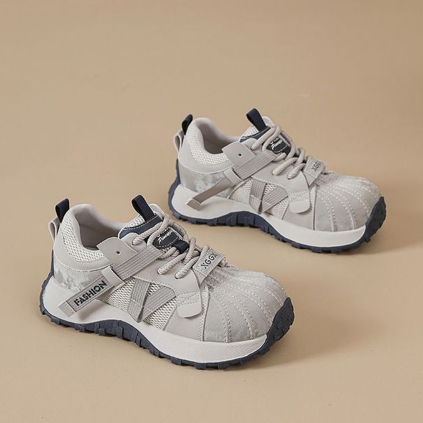 Genuine Leather Shell Toe Dad For Women 2026 Spring New Style Forrest Gump High-End Niche Outdoor Casual Sports Shoes_vogvips.com