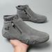 Retro Style Martin Boots Men's Leather Large Size Men's Shoes High Top Wear-resistant Outdoor Casual Shoes_vogvips.com