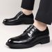 Euro Step First Layer Sheepskin New Business Casual British Style Light Fashion Versatile Brogue Carved Men's Leather Shoes_vogvips.com