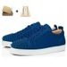 New 2024CL Electric Men's Red Sole Black Embroidered Low-top Lace-up Casual Women's Shoes Couple Style Sports_vogvips.com