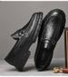 Product Men's Leather Shoes Pattern Thick Sole Heightened Soft Sole Middle-aged Casual Leather Shoes Leather Shoes Men_vogvips.com
