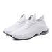 Spring and Autumn Air Cushion Sports Low cut Soft Sole Breathable Running Men's Solid Color Simple Casual_vogvips.com