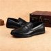 TerraStride Men's Autumn New Flat Soft First Layer Cowhide Pigskin Inner Rubber Sole Formal Leather Shoes_vogvips.com