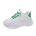 Dad Sneakers Mixed Batch 2022 Spring New Platform Rubber Soft Sole Solid Color Basic Sports Shoes For Women_vogvips.com
