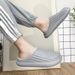 Unisex Home Slipper 2022 New Winter Waterproof EVA Slippers Plush Lining Man House Warm Clogs High Quality Women Shoe_vogvips.com