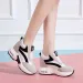 Women Height Increasing Walking Jogging Sneakers 6 CM Increase Black Red Ladies Sport Running Comfortable Girl Shoes_vogvips.com