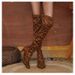 Autumn Winter Export High European American Style Stiletto Pointed Toe Women Cross Border Slimming Over The Knee_vogvips.com