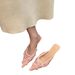 Gentle Style Pointed Toe Closed-toe Stiletto Mules Women, Spring 2025 Summer Hot-selling Mesh Floral High-heeled Sandals_vogvips.com