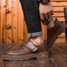New Leather Spring Men's Shoes High-top Men's Heightening Tooling Martin Boots_vogvips.com