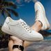Men's Shoes Board Shoes Breathable Men's Casual Shoes Cowhide Hollow Flat Heel Men Splicing Shallow Mouth Men_vogvips.com