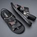Genuine Leather Summer Cowhide Beach Shoes 2025 New Style Driving Outdoor Non-Slip Dual-Use Dad Men's Sandals_vogvips.com