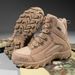 Fleece Comfortable Breathable Tactical Shoes Outdoor Sports Training Combat Boots Men's Hiking Shoes_vogvips.com