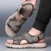 YRZL Soft Comfortable Non-Slip Men High Quality Beach Mens Gladiator Sandals Summer Casual Flat Shoes_vogvips.com