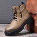 European Warm Series Men's Martin Autumn Winter New Plush Warm High-top Casual Thick-soled Workwear Trendy Versatile Cotton Boots_vogvips.com