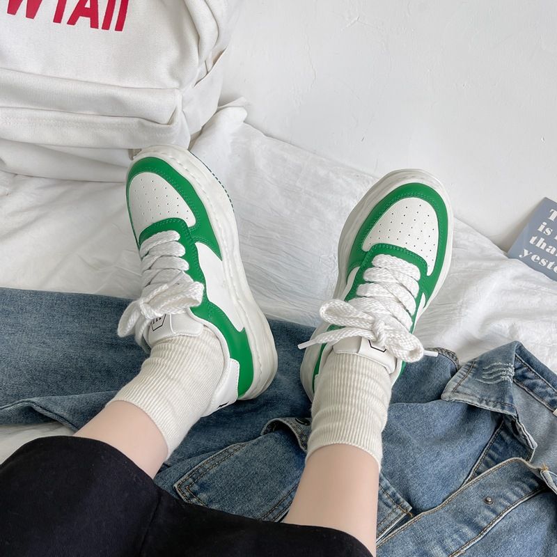 Little White Women's Spring And Autumn New Popular Design Dissolves Korean Fashion Student Casual Versatile Board_vogvips.com