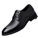 First Layer Cowhide New Business Formal Genuine Leather Wedding Commuting British Style Breathable Men's Shoes Large_vogvips.com