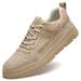 Pig Eight Leather Men's Shoes Men's Sports Casual Matte Retro Thick Baseplate Shoes_vogvips.com