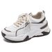 Korean Version Of Dad For Women 2025 Spring New Breathable Student Casual Trendy Thick Soled Height Increasing_vogvips.com