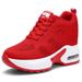 Spring And Summer New Women's Inner Height Increasing Thick Soled Air Cushioned Sports Casual Travel Slope Matching 4A2_vogvips.com