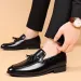 Men's Leather Shoes Fashion Business Casual Formal Dress Shoe Designer Loafers Moccasins Luxury Wedding Shoes For Men Big Size48_vogvips.com