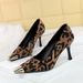 321-10 European And American Style Party Shallow Metal Square Toe, Suede Women's Shoes With Thin Heels, Elegant_vogvips.com