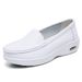Air Cushion Nurse Shoes Women's Soft Sole Flat Winter Single Shoes Breathable Non-slip Casual Comfort_vogvips.com
