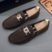 Men’s Shoes Autumn New Soft Soled Breathable Lazy Driving Shoes Business Casual Loafers_vogvips.com