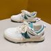 Little White Fahionable Caual Port Board Lace Up New Low Top Big Toe Hoe, Tudent Korean Verion Women'_vogvips.com