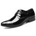 Large Size 48 Business Casual Carved Men's Pointed Toe Glossy Youth Trendy Wedding Formal Leather Shoes For Men_vogvips.com