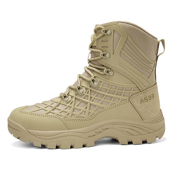 Outdoor Hiking And Mountaineering Men's Boots, Special Forces Wear-resistant Training Boots_vogvips.com