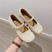 Single Shoe Summer 2025 New Korean Version Soft Soled Flat Bottom Versatile Shallow Mouth Work Shoes, Magic Women's_vogvips.com