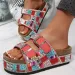 New Thick Bottom Water Diamond Double Button Beach 2026 Summer Cork Cool Slippers For Women_vogvips.com