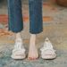 Tan Jianci Mercury Same Style Open Smile Canvas Women Breathable Fashion Versatile Platform Thick Sole Height Increasing Casual_vogvips.com