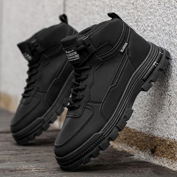 2025 Autumn New High-top Martin Boots Non-slip Wear-resistant Outdoor Casual Trendy Large Size Men's Shoes_vogvips.com