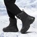 Winter Velvet Warm Anti Slip Men's Snow Boots Hiking Shoes_vogvips.com